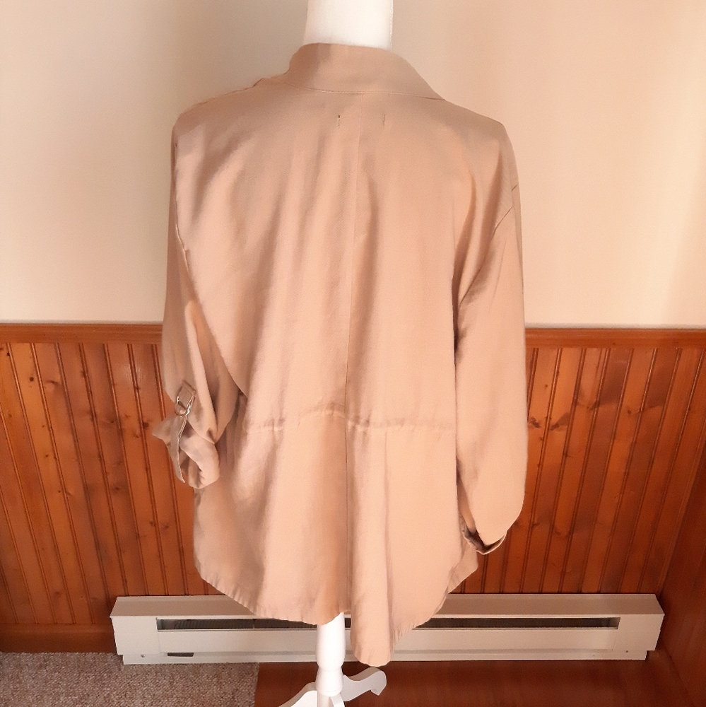 Torrid Drape Front Jacket size 1X - Picture 8 of 13